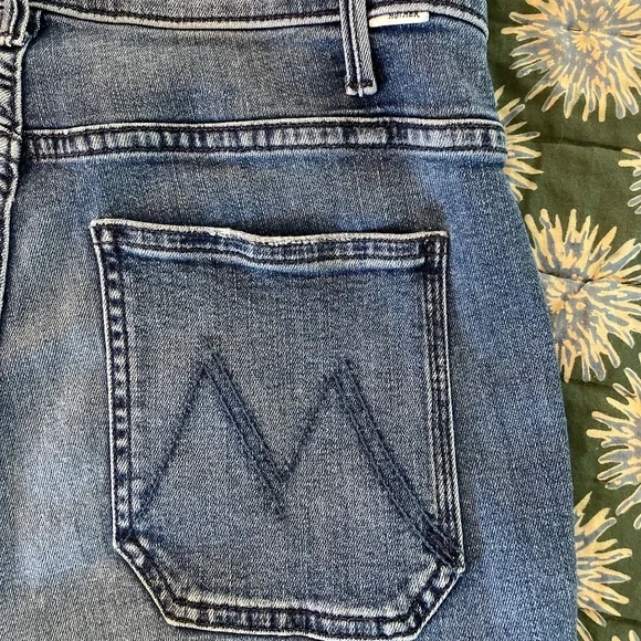 Mother Hustler Patch Pocket Ankle Fray ~ SZ 27 - Picture 2 of 8